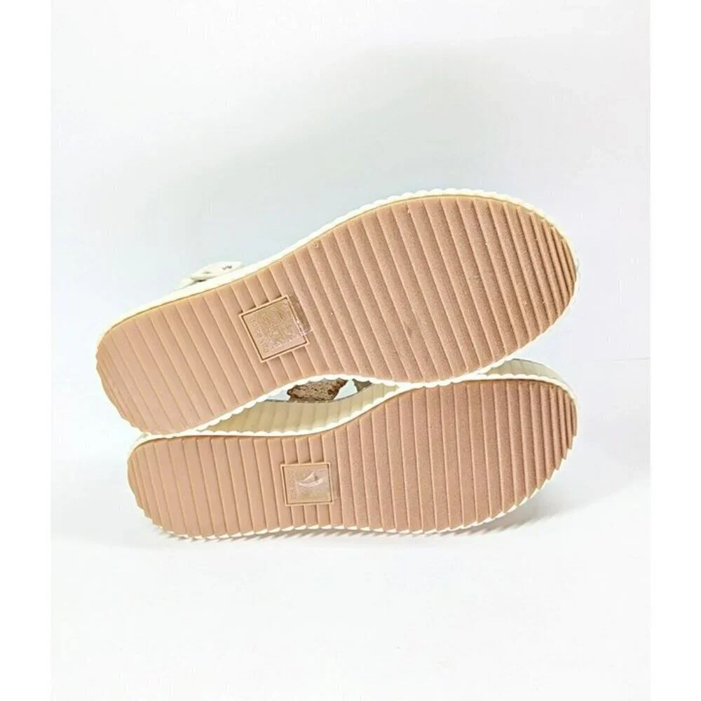 Dolce Vita Daiya Women's Ivory Platform Sandals Size 9.5 (MSRP $130)